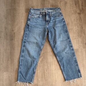 American Eagle Outfitters Women's 90s Straight Stretch Jeans